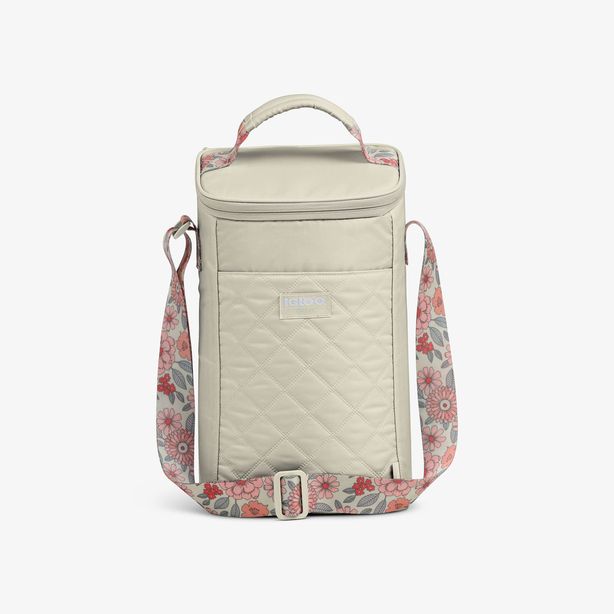 Floral MaxCold® DUO Vertical Crossbody Cooler Bag