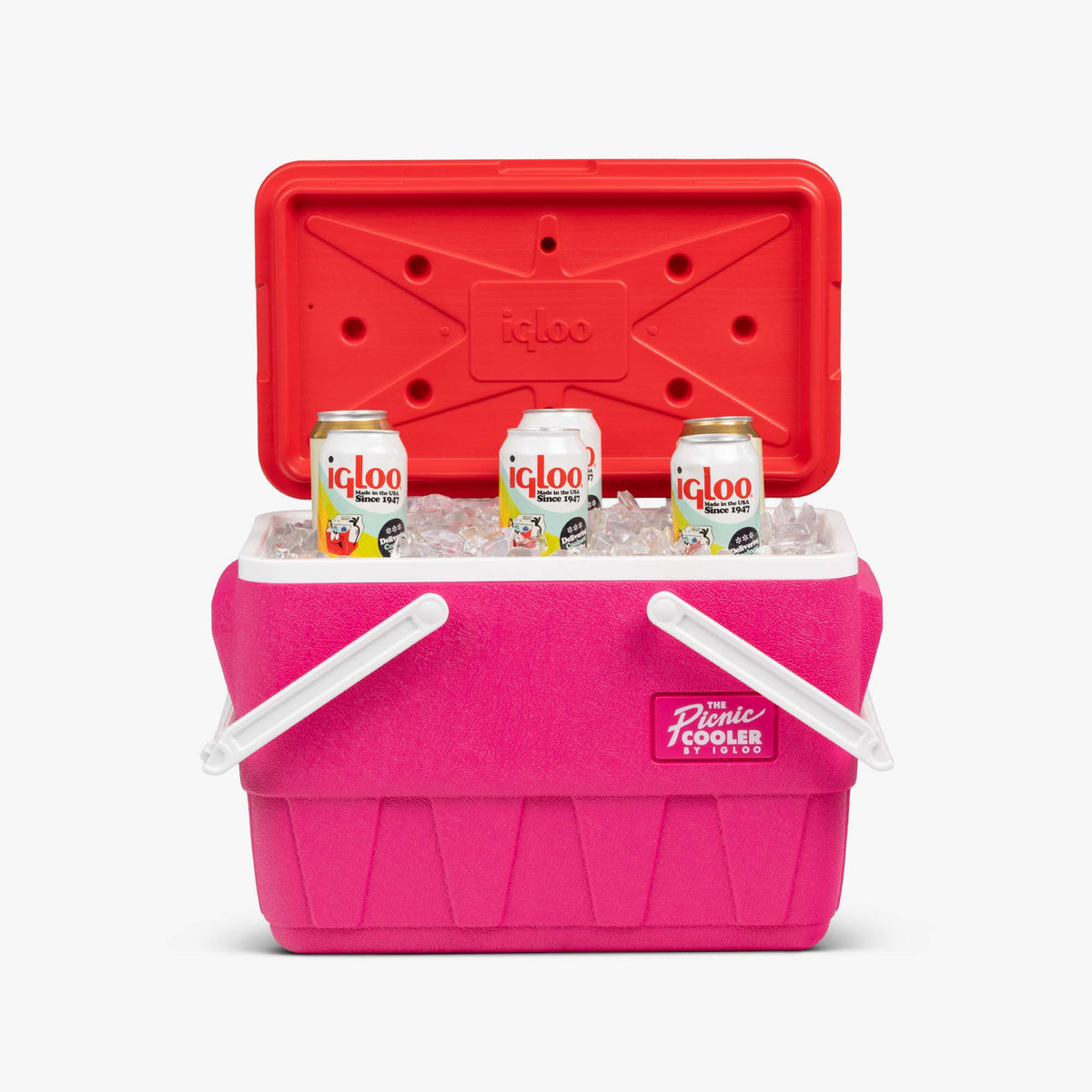 Retro Picnic Basket 25 Qt Cooler