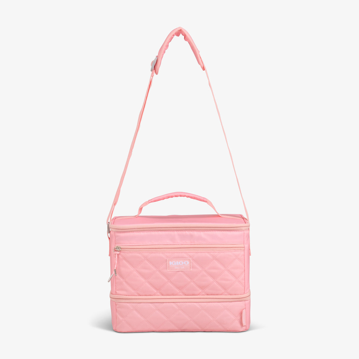 MaxCold DUO Dual Compartment Square Lunch Cooler