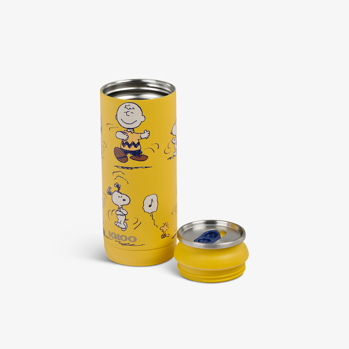 Snoopy & Charlie Brown Dancing 16 Oz Can