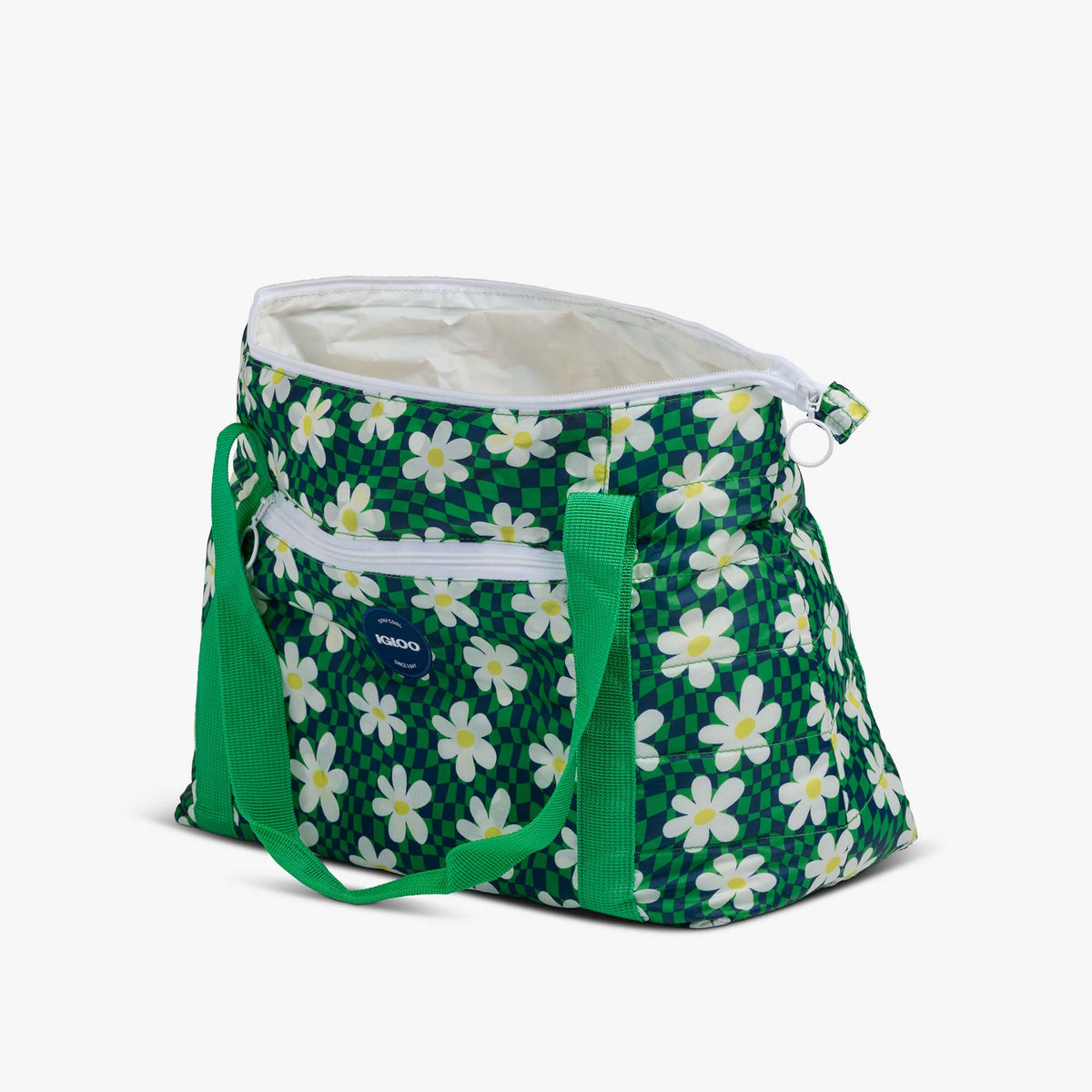 Retro Packable Puffer 20-Can Cooler Bag