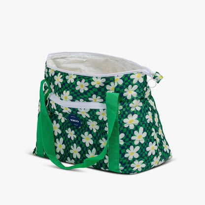 Retro Packable Puffer 20-Can Cooler Bag