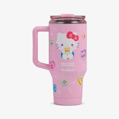 Hello Kitty® and Friends x Sweethearts® Candies 32 Oz Travel Mug