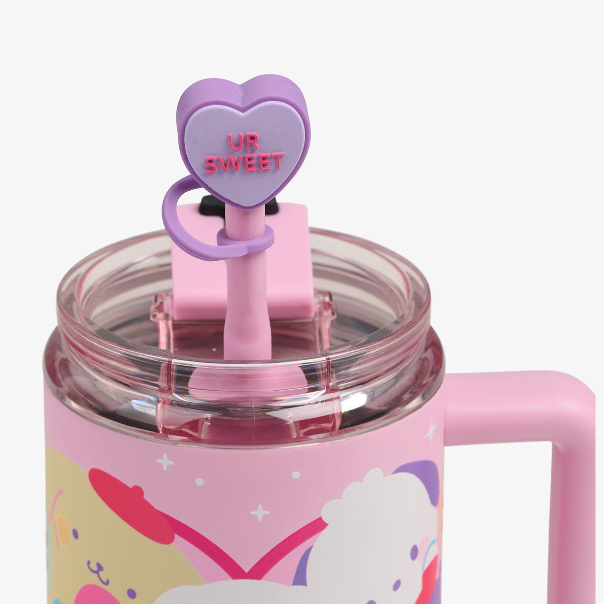 Hello Kitty® and Friends x Sweethearts® Candies 32 Oz Travel Mug