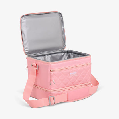 MaxCold DUO Dual Compartment Square Lunch Cooler