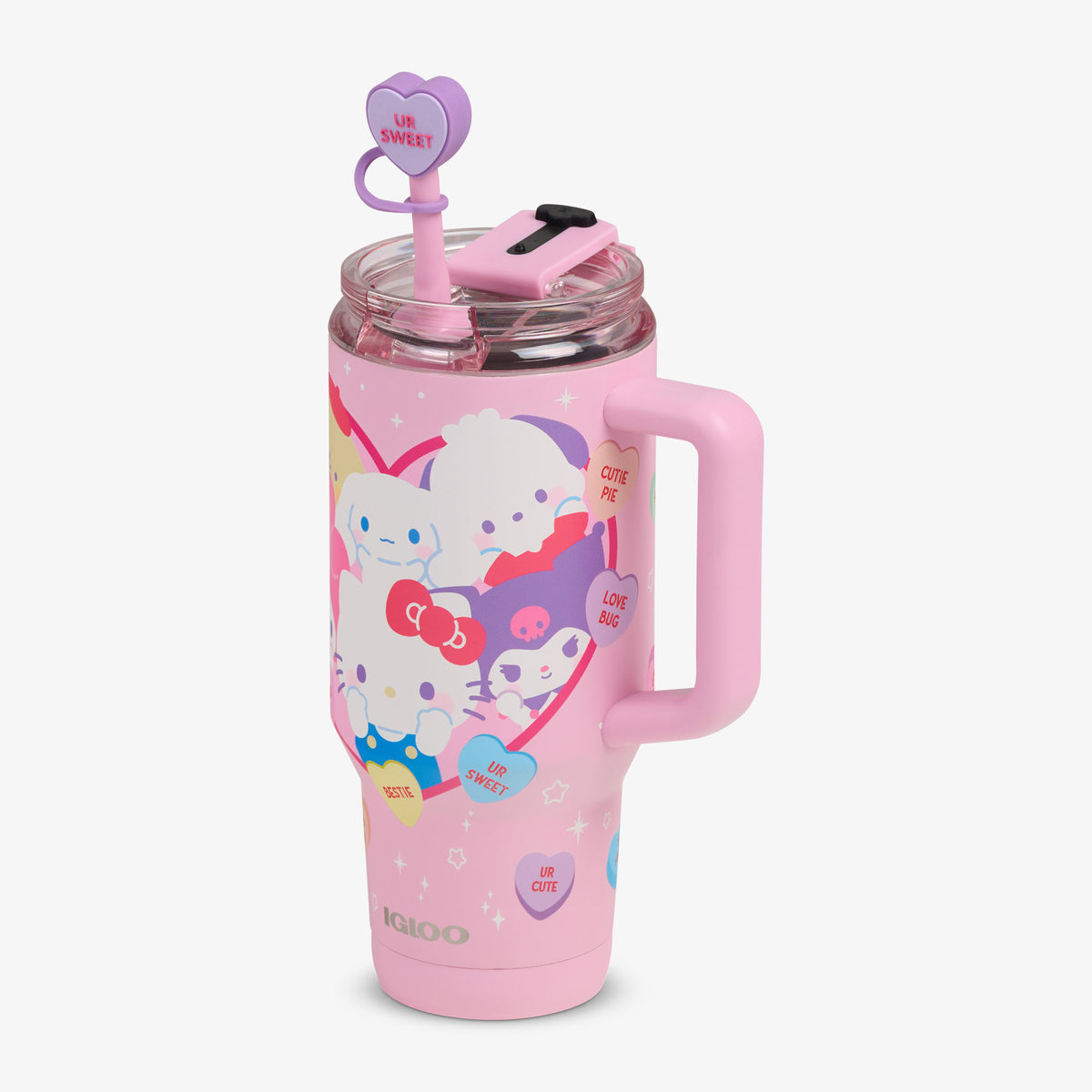 Hello Kitty® and Friends x Sweethearts® Candies 32 Oz Travel Mug