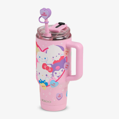 Hello Kitty® and Friends x Sweethearts® Candies 32 Oz Travel Mug