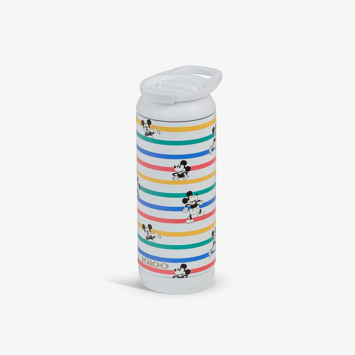 Disney Mickey Mouse Stripe 16 Oz Flip ‘n’ Sip Tumbler