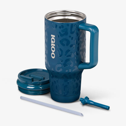 NFL 32 Oz Leopard Flip ‘n’ Sip Travel Mug