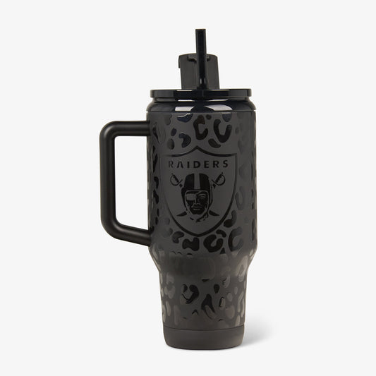 NFL 32 Oz Leopard Flip ‘n’ Sip Travel Mug