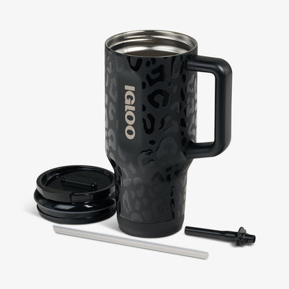 NFL 32 Oz Leopard Flip ‘n’ Sip Travel Mug