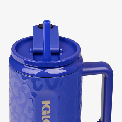 NFL 32 Oz Leopard Flip ‘n’ Sip Travel Mug