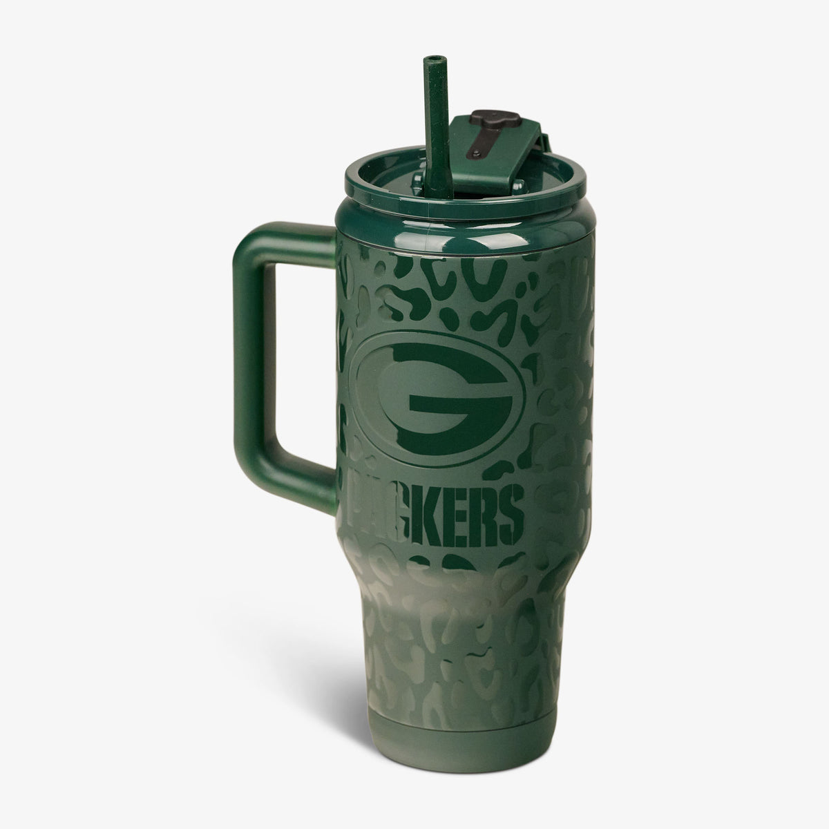 NFL 32 Oz Leopard Flip ‘n’ Sip Travel Mug
